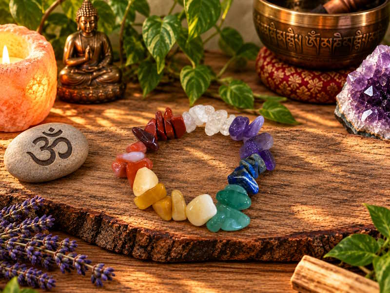 Pulsera chip 7 Chakras grande